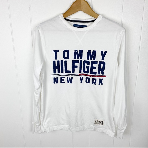 Tommy Hilfiger Tops - Tommy Hilfiger Long Sleeve Logo T Shirt XS